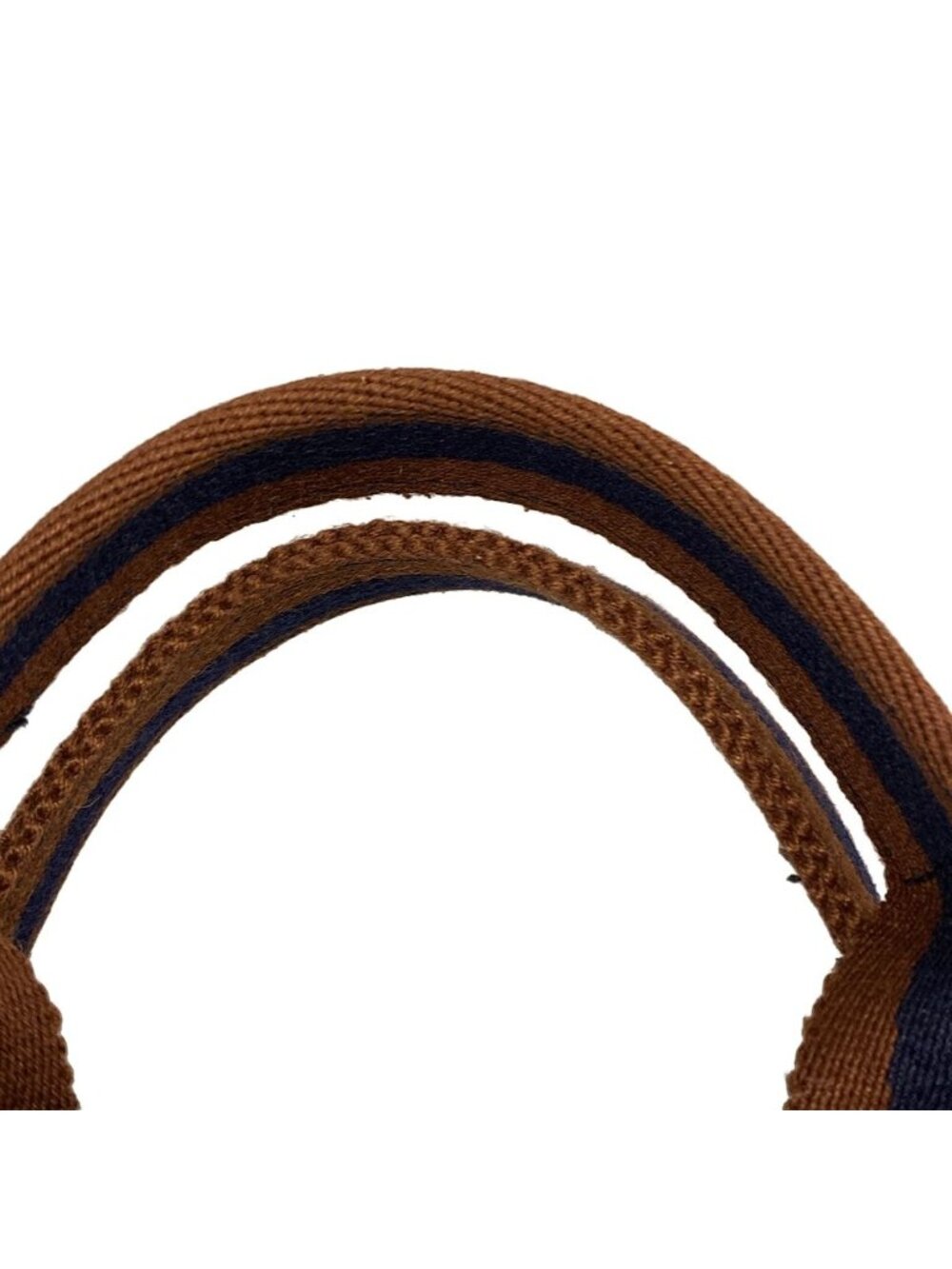 Hermes Tote Fourre Tout PM Navy Dark Brown - Picture 9 of 12